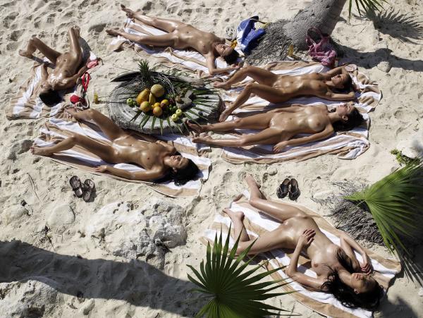Anna S Brigi Melissa Muriel Suzie Suzie Carina picnic i Mexico del 1 #47