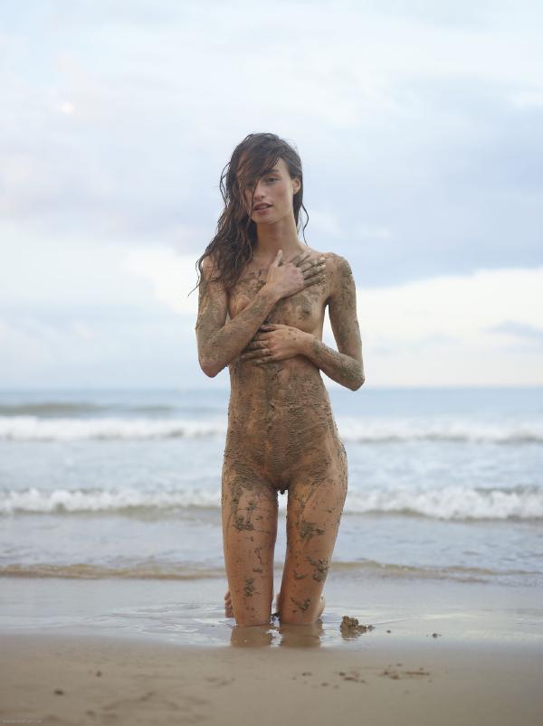 Cleo smutsiga strandrumpa #26