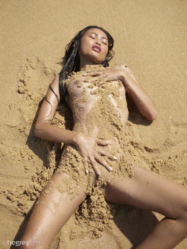 Hiromi nude beach #38