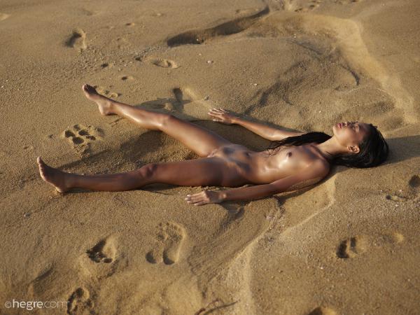 Hiromi sexy zonsondergang #1