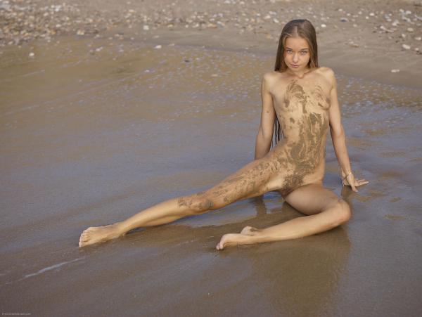 Milena dirty beach bum #56