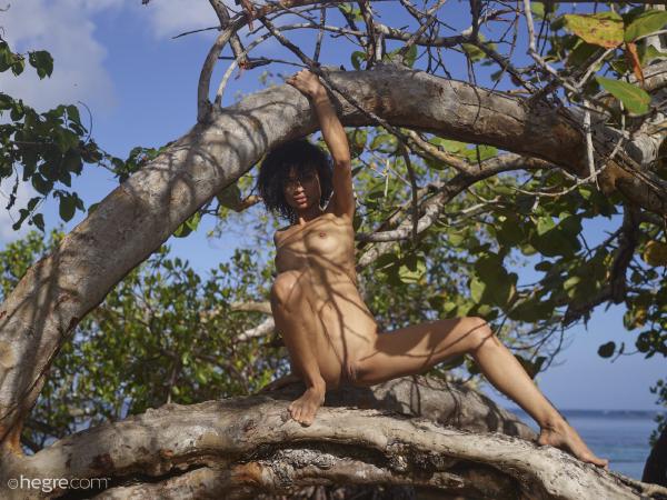 Ruby naakt in de jungle #41