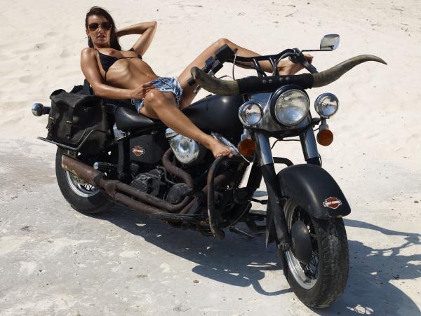 Suzie Carina Harley Davidson #18